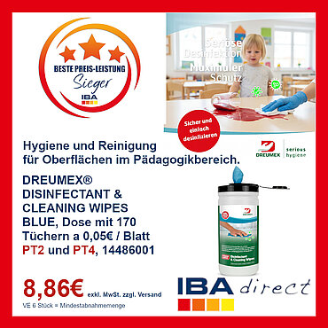 DREUMEX REINIGUNG UND DESINFEKTION IN DER PÄDAGOGIK