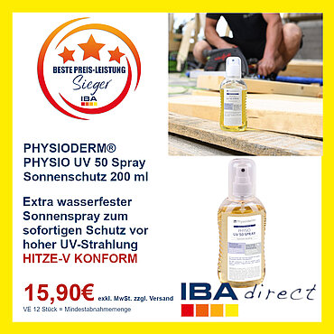 IBA Physioderm UV 50 Spray
