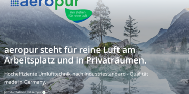 aeropur Luft als Lebensmittel