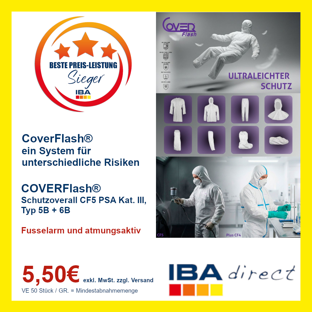 CoverFlash® Overalls – ein System für unterschiedliche Risiken - Immer ...